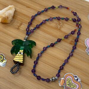 String Ting Sunset Palm Lanyard